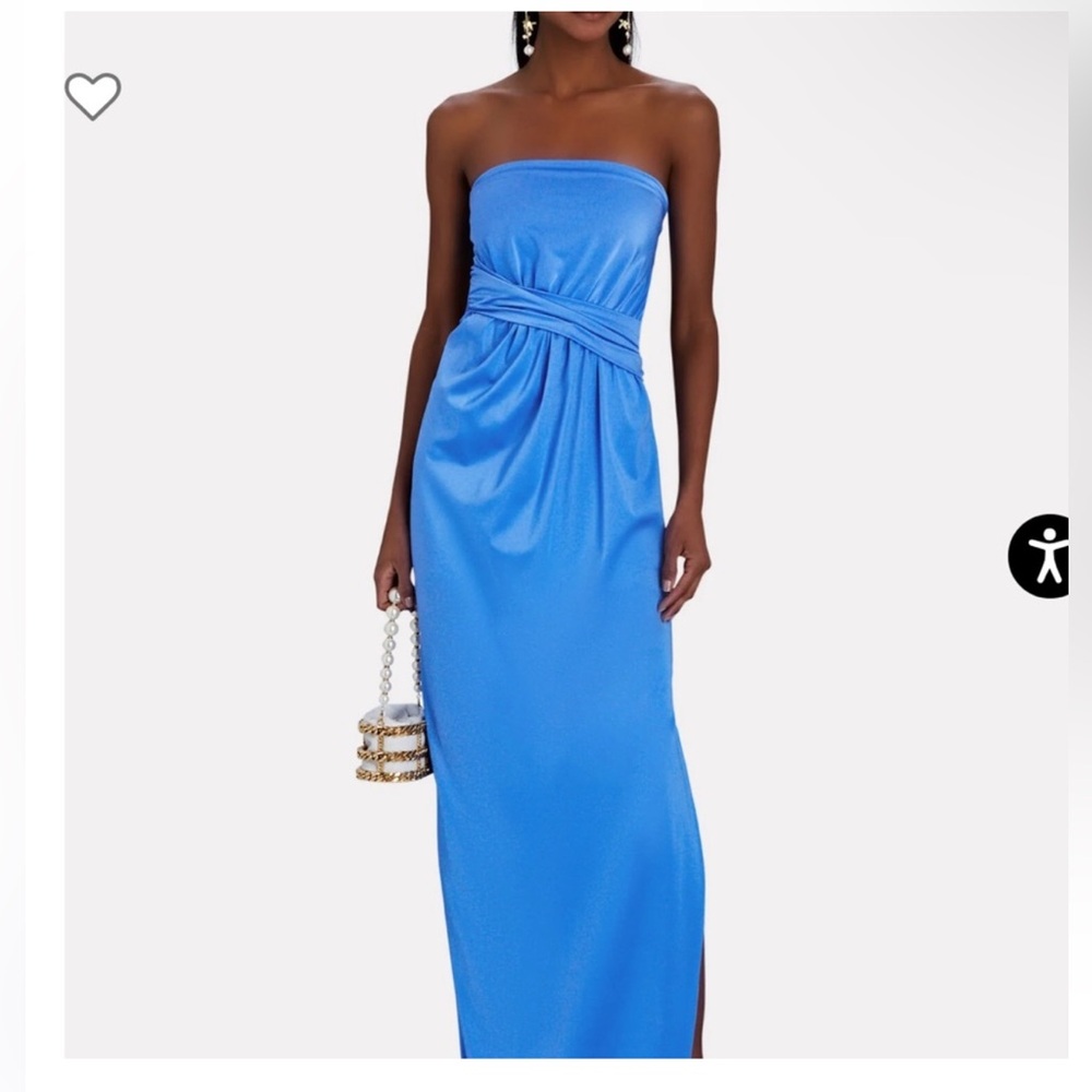 Baobab biel strapless jersey maxi dress